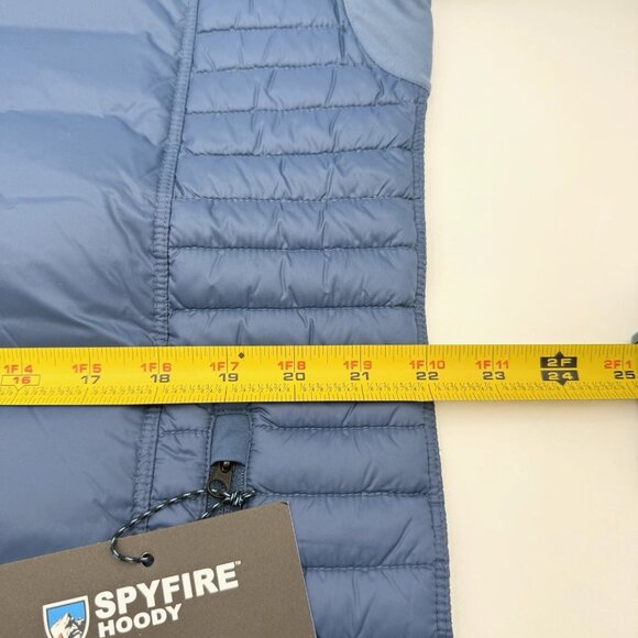 Kuhl Men's Size L Spyfire Hoody Goose Down Powell Blue MSRP $299 - Picture 12 of 16